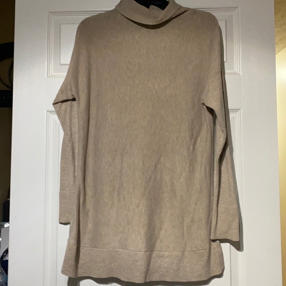 Loft turtleneck tunic sweater